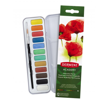 Derwent Academy Watercolour Pan Set