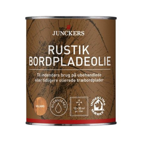 Junckers Rustik Bordpladeolie Valnød 0,75 ltr.