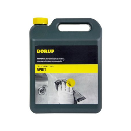 Sprit Denatureret 93% 2,5 ltr.