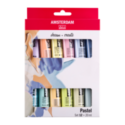 Amsterdam Standard Akrylmaling 12 x 20 ml. Pastel